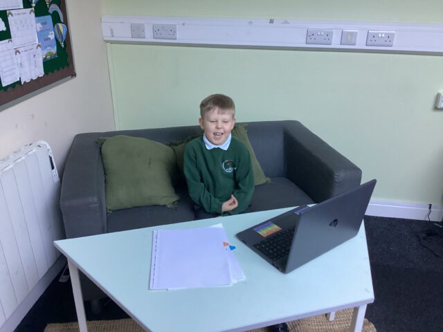 Maple Class Becomes a Newsroom for a Day The Rowan School, Coseley