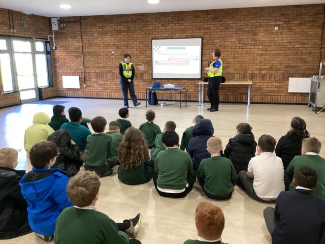 A Special Visitor for Learners at Rowan School