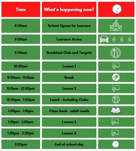 Rowan Visual Timetable
