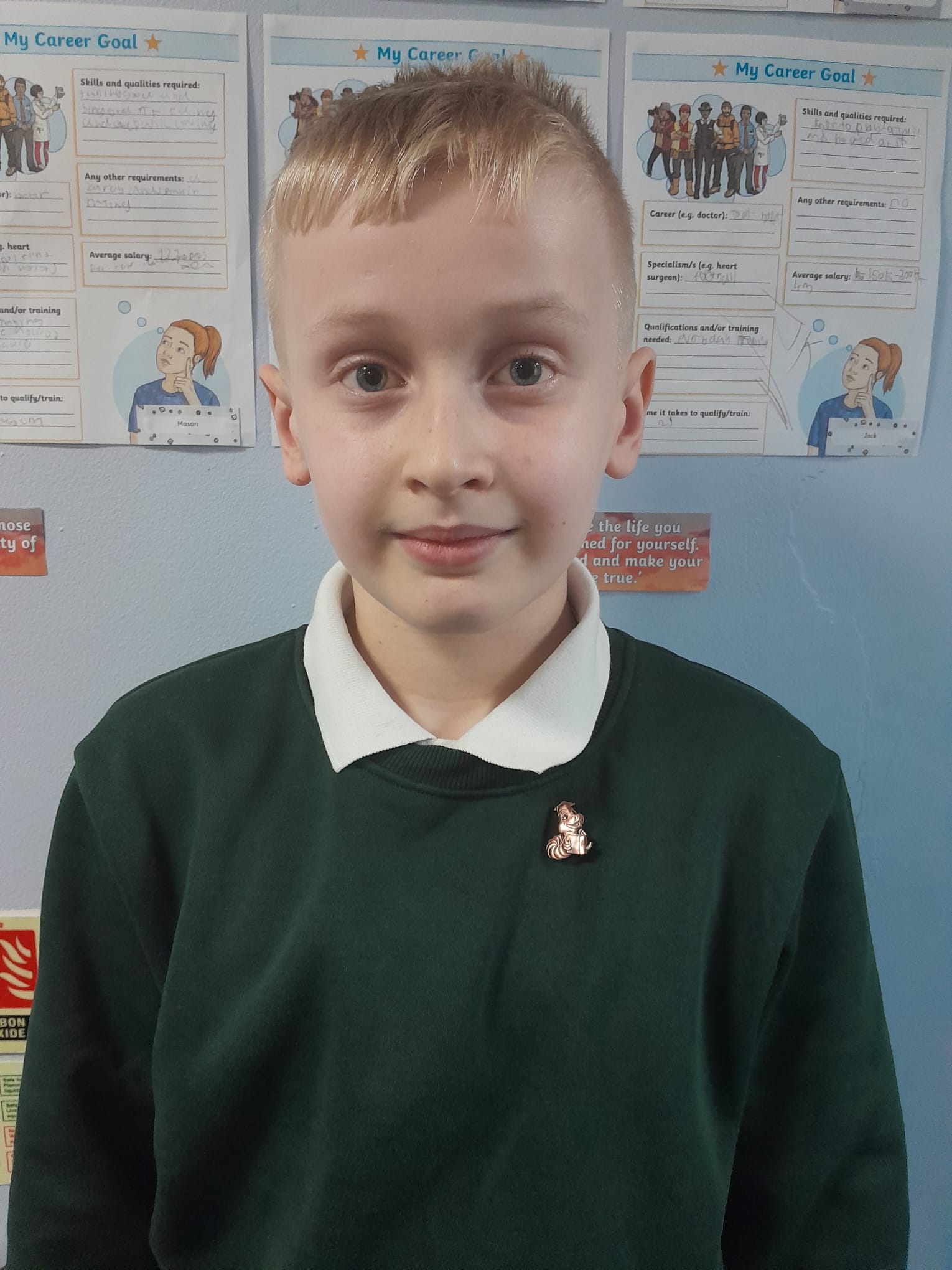 Proud to be an Online Champion at Rowan School.