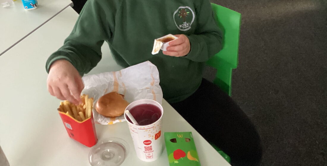 Good to be Green initiative in action at Rowan School, rewarding effort and achievement.