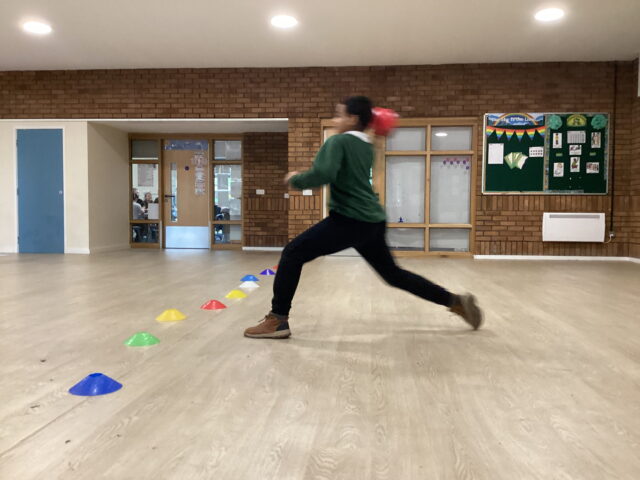 Willow Class Develops Dodgeball Skills in PE