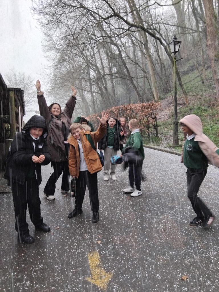 Learners at The Rowan School visit Dudley Zoo, discovering animal facts and engaging in hands-on educational experiences.