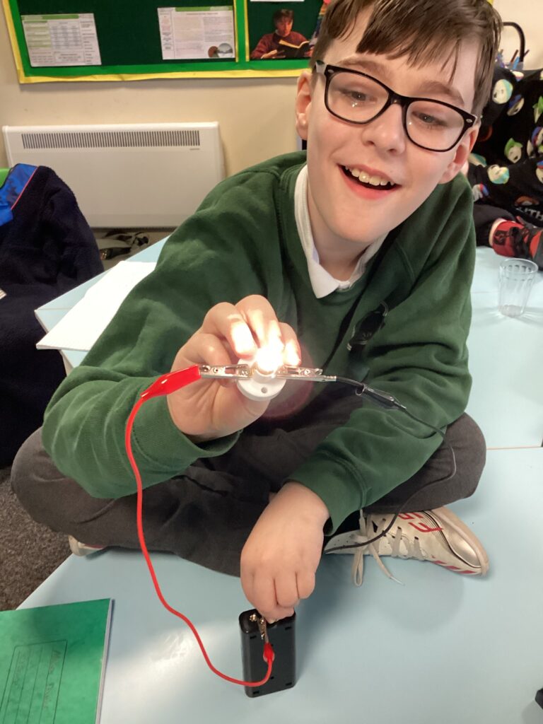 Rowan School learners applying scientific knowledge through practical activities