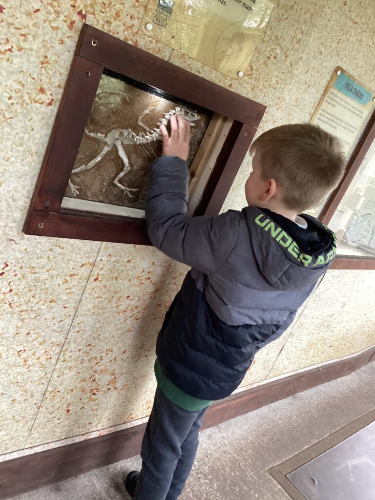 Rowan School learners experiencing hands-on learning outside the classroom