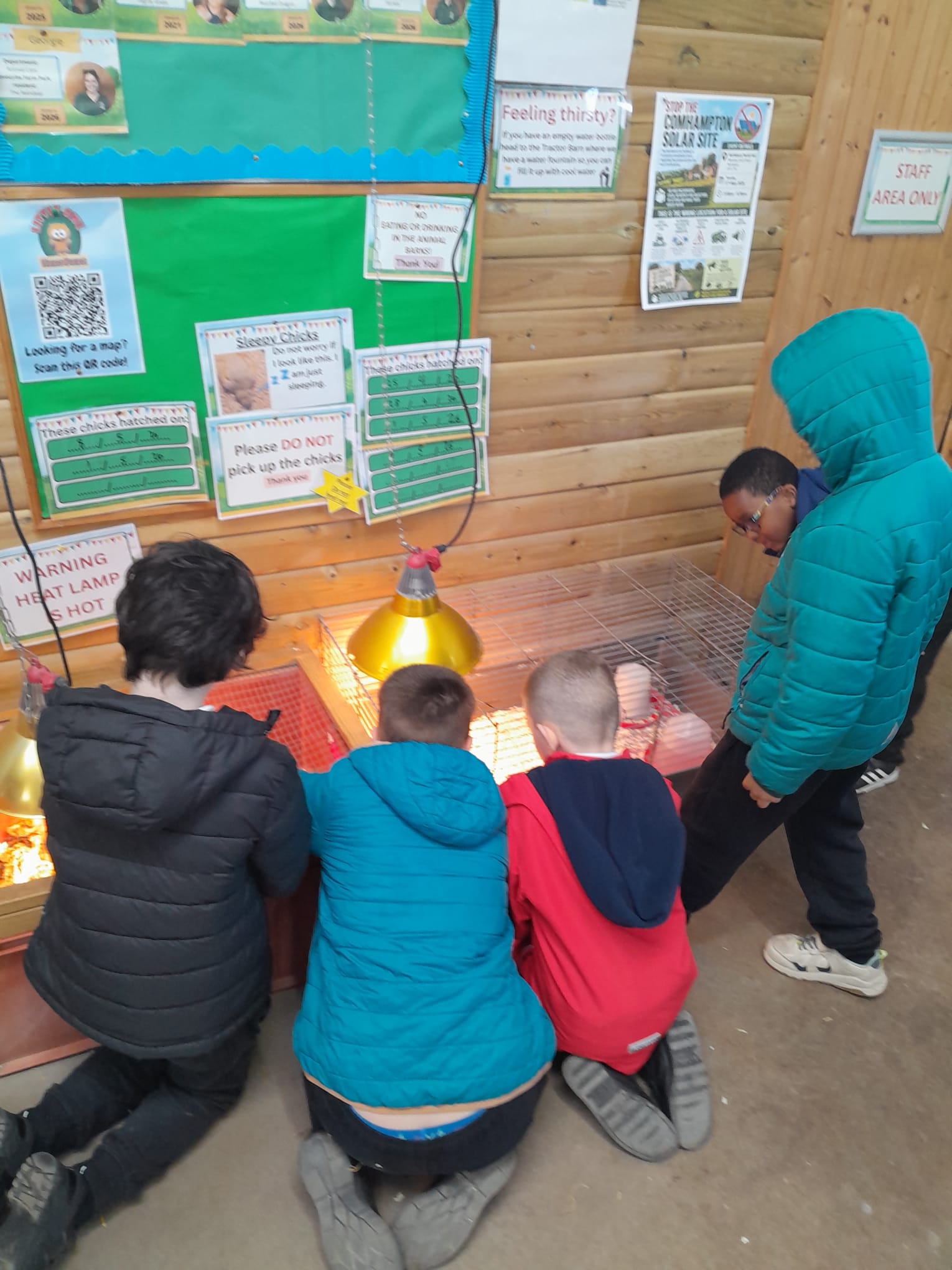Oak Class learners from Rowan School visit Little Owl Farm Park to explore animals and farming through hands-on outdoor learning activities.
