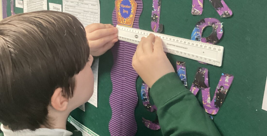 Learners at The Rowan School investigate measurement using different units, building problem-solving skills and mathematical vocabulary through practical activities.