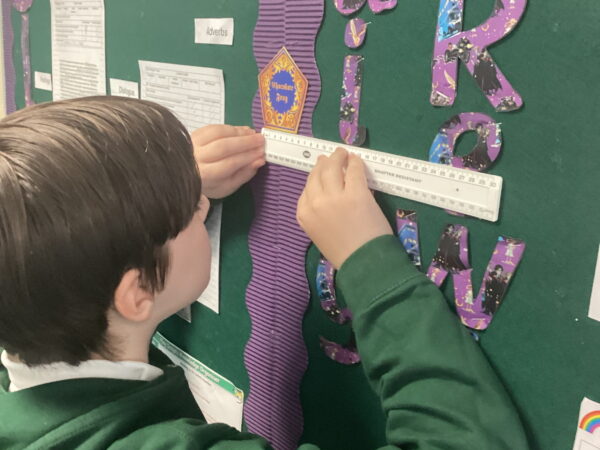 Learners at The Rowan School investigate measurement using different units, building problem-solving skills and mathematical vocabulary through practical activities.