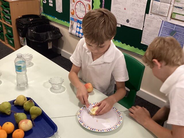 Elm Class Enjoys Healthy Junior Duke Cookery Challenge
